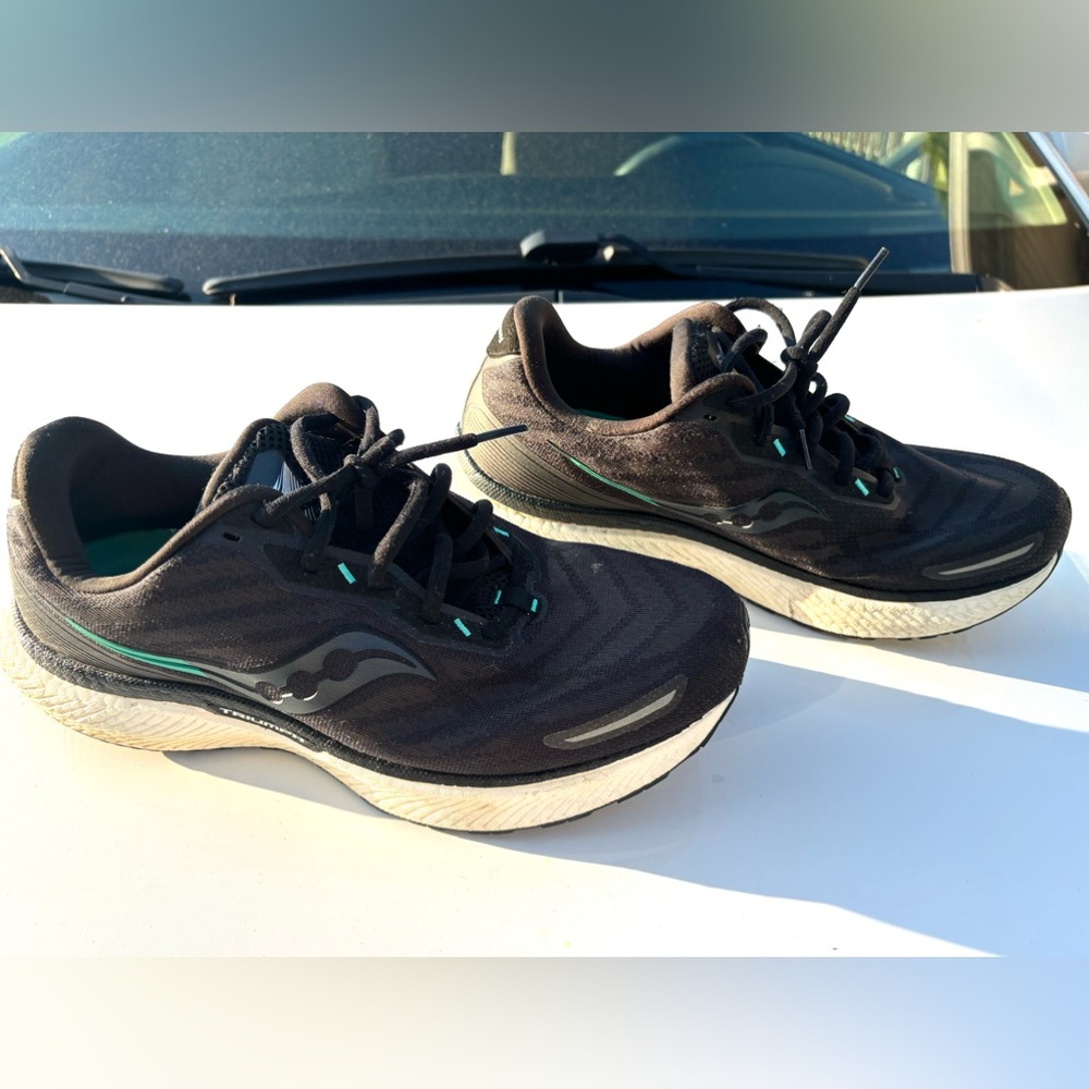 Saucony Triumph 19 Running Walking Shoes Women’s Size 12 Wide Sneakers - Picture 6 of 16